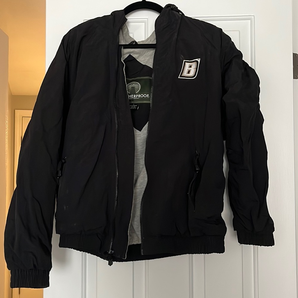 Hooded rain jacket B size men’s small